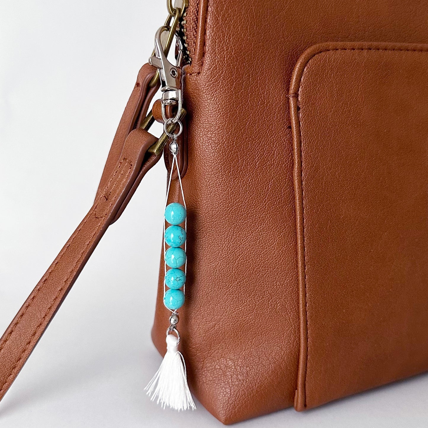 Turquoise Howlite UpFidget Bag Charm and Fidget
