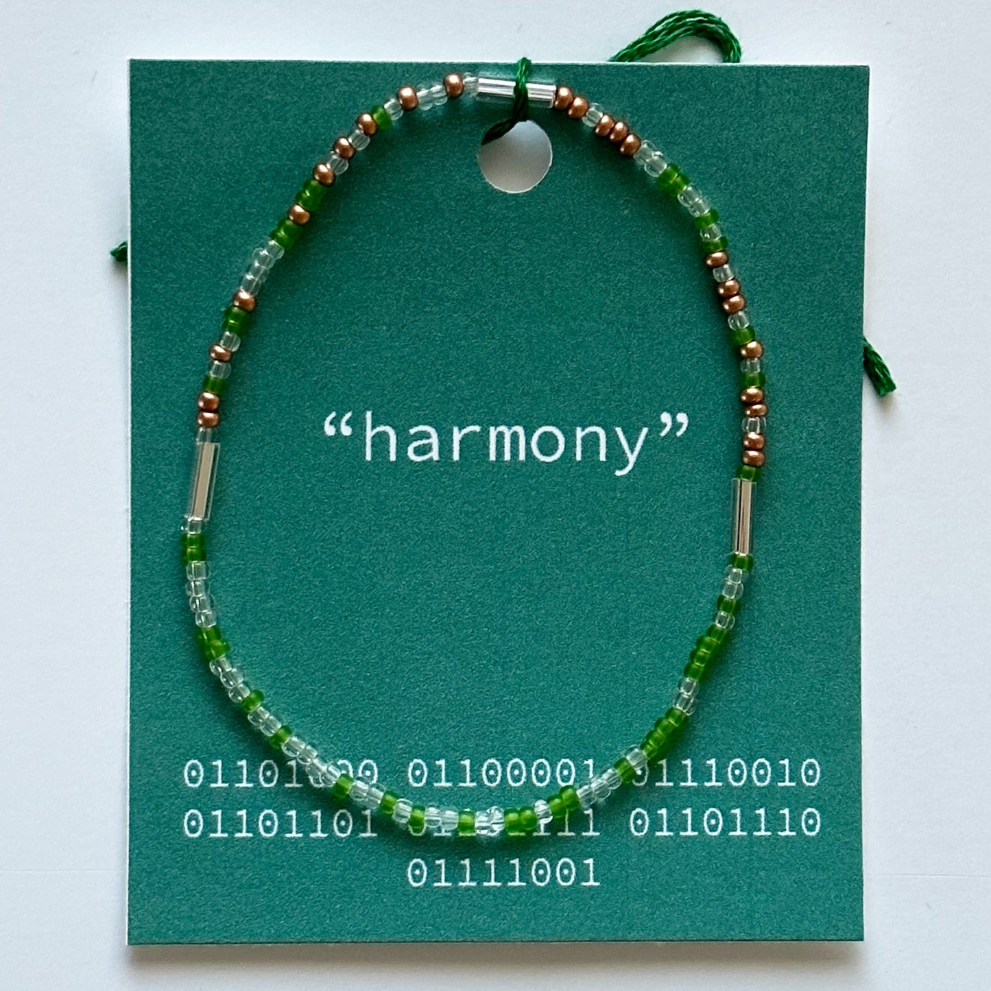 Harmony Binary Code Bracelet
