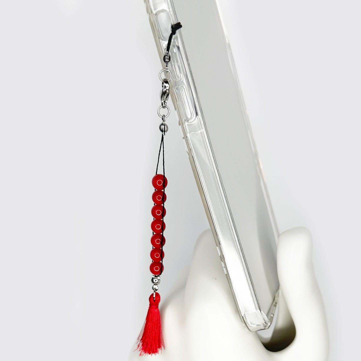 Red Coral UpCharm Phone Charm and Fidget