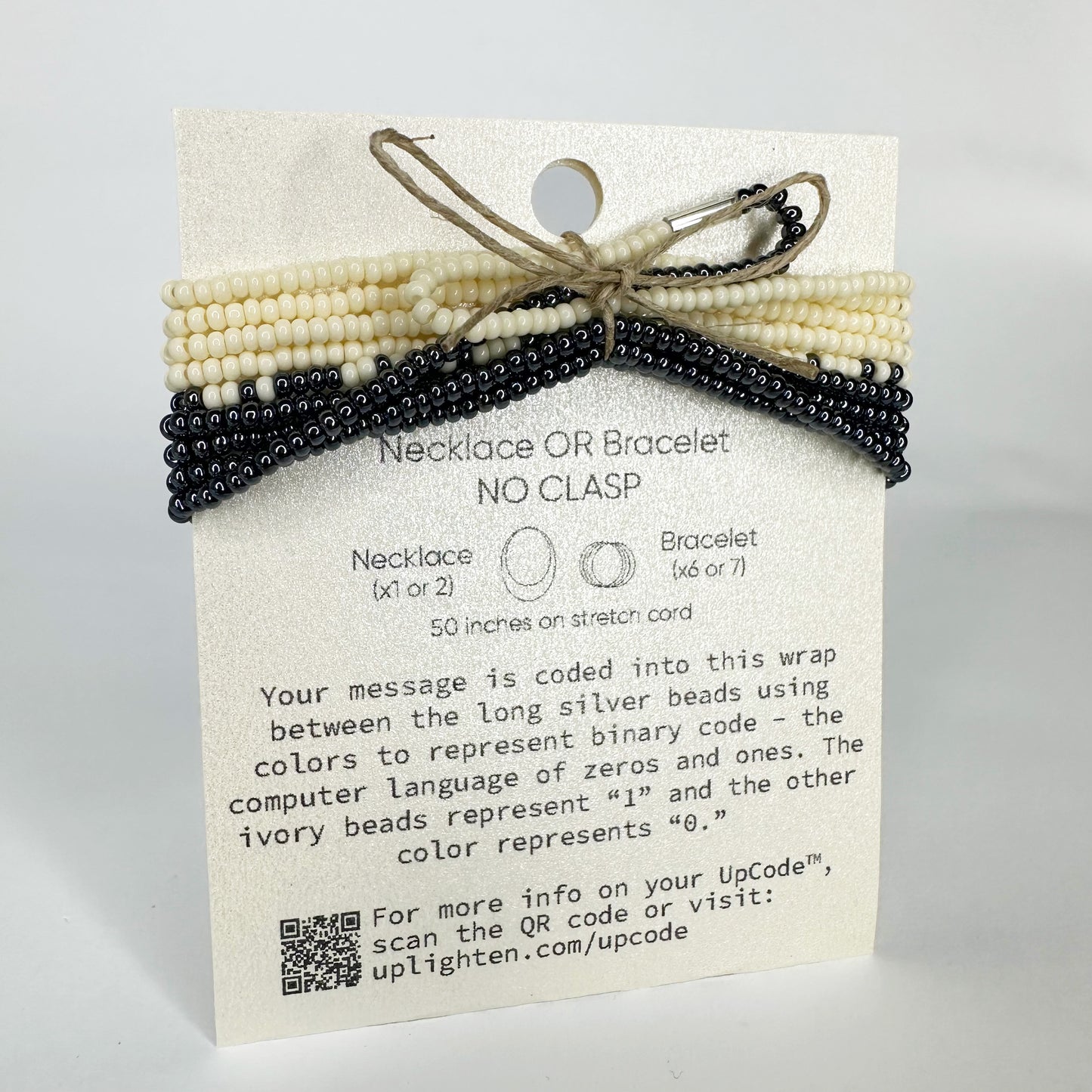 "you got this" UpCode Necklace / Bracelet Wrap